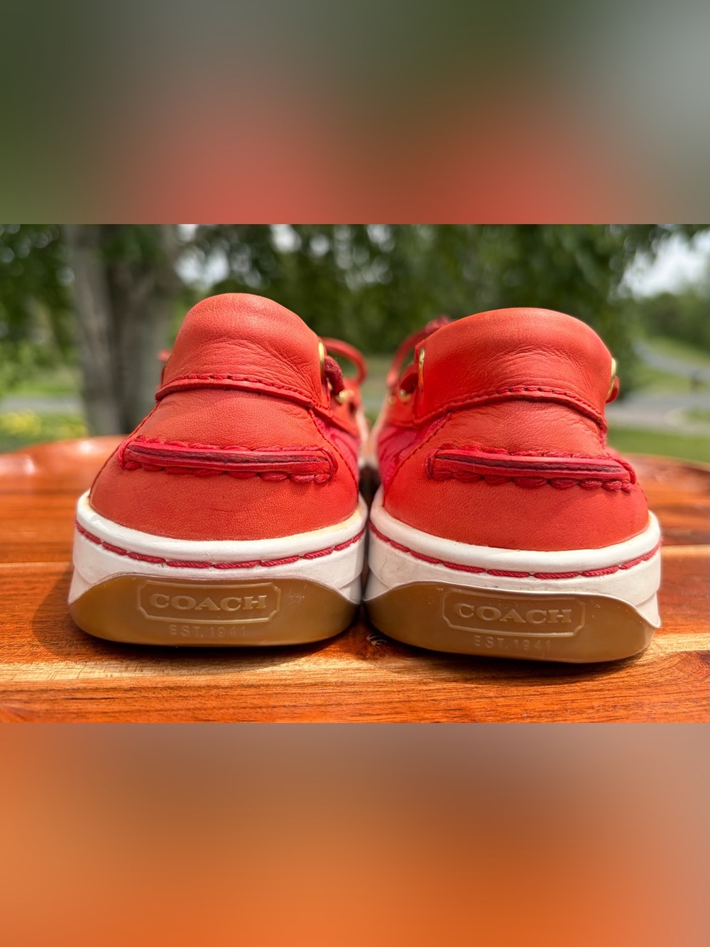 Coach Rainey Signature Loafers Q125 - Picture 6 of 12